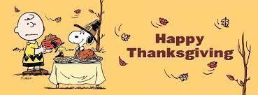 Happy Thanksgiving to all my family and friends.