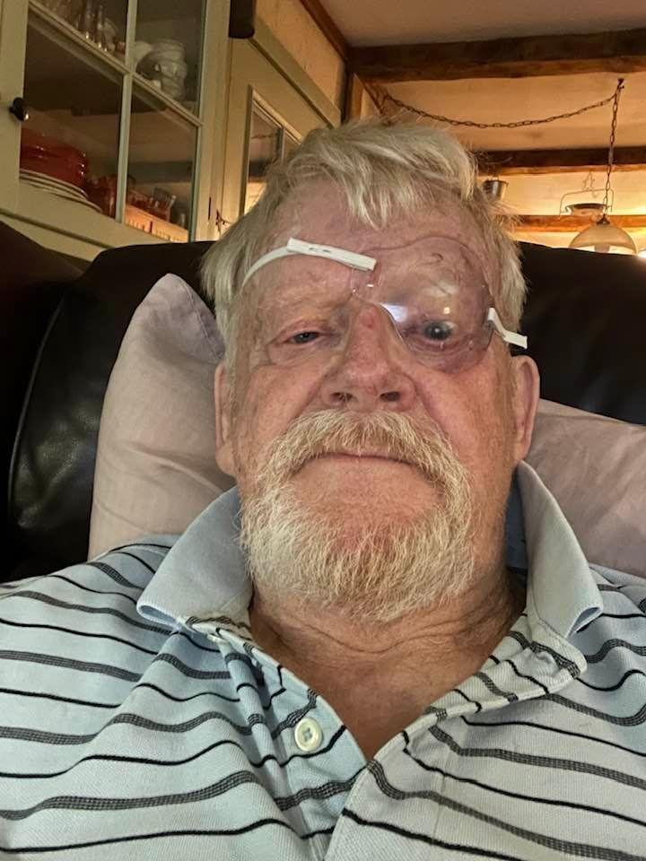 2 down. No more glasses.