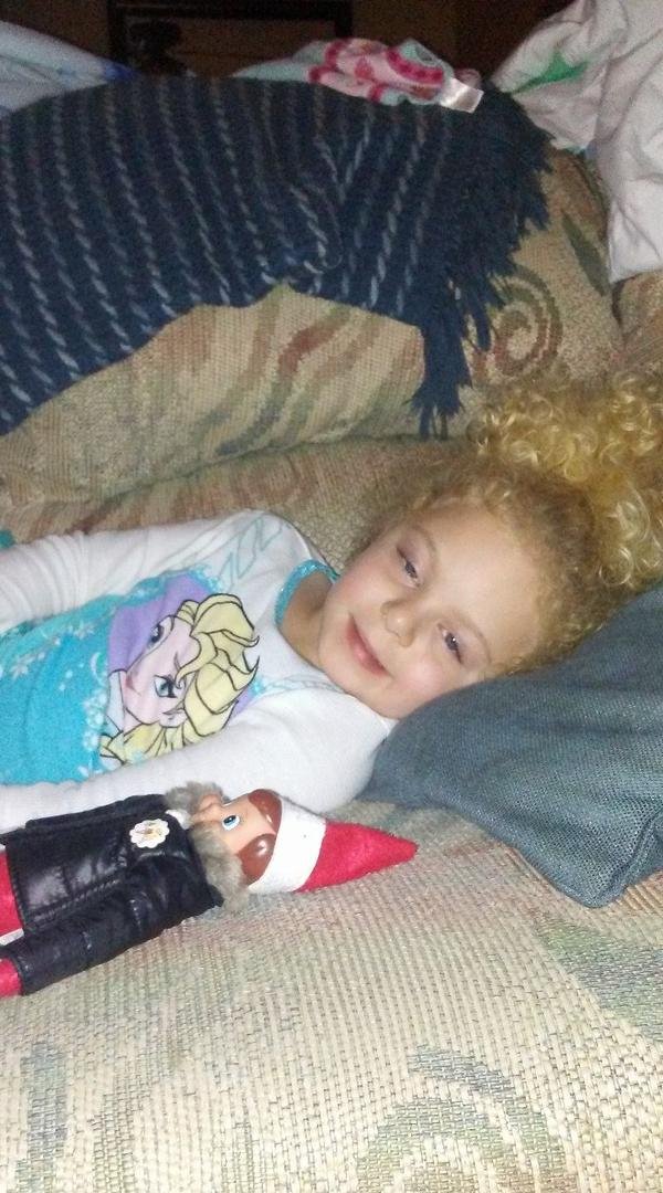 My sick girl with Andy