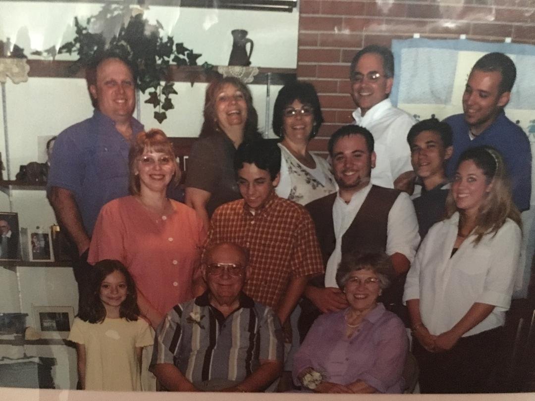 my parents 50th wedding ann celebration in Des Moines - act ann 12/29/50 while in ABQ