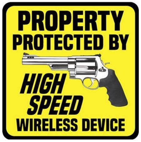 My family and all the family possessions are protected by multiple high-speed wireless devices