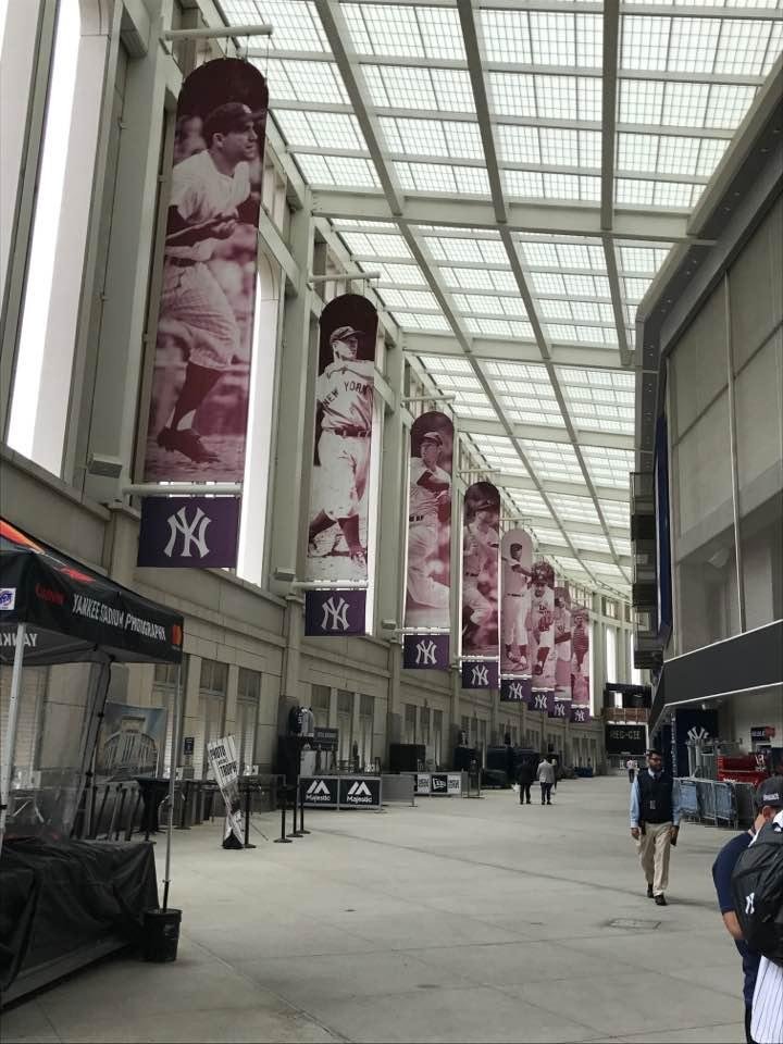 Yankees Inside Experience staging area!
