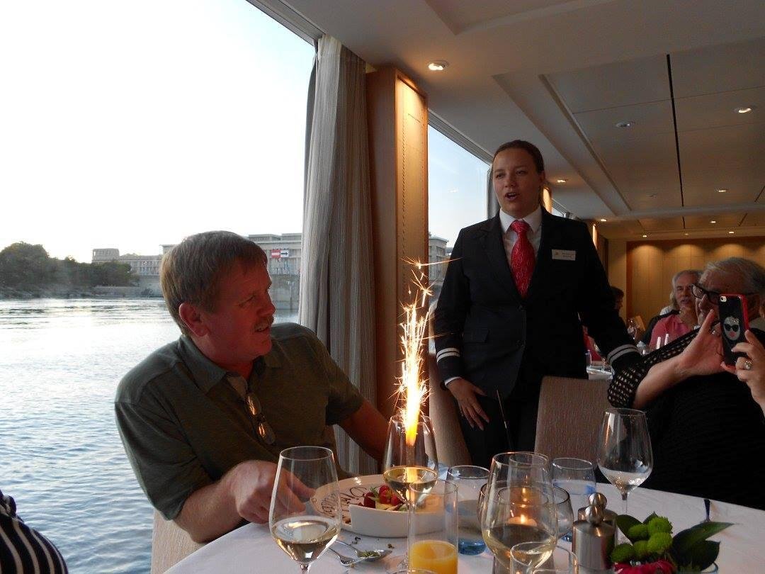 One year ago today, Happy Birthday Joe, hope you have a great day. Wish we were back there on this special day.