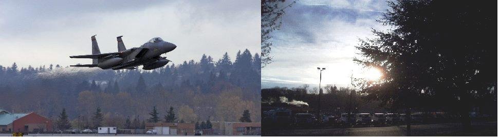 UFO spotted over Portland, Oregon!
In response to multiple 911 calls about a UFO in the eastern sky, The Portland based ANG fighter wing scrambled F15s to investigate. The large, glowing craft was reported to be moving slow