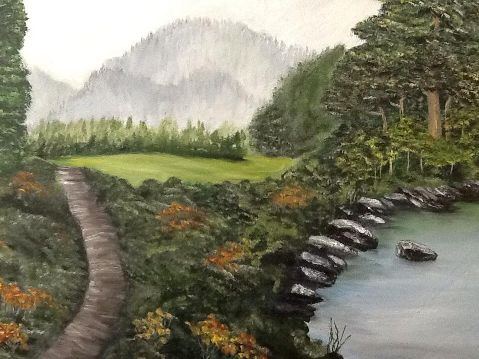 My newest oil creation! Great fun!