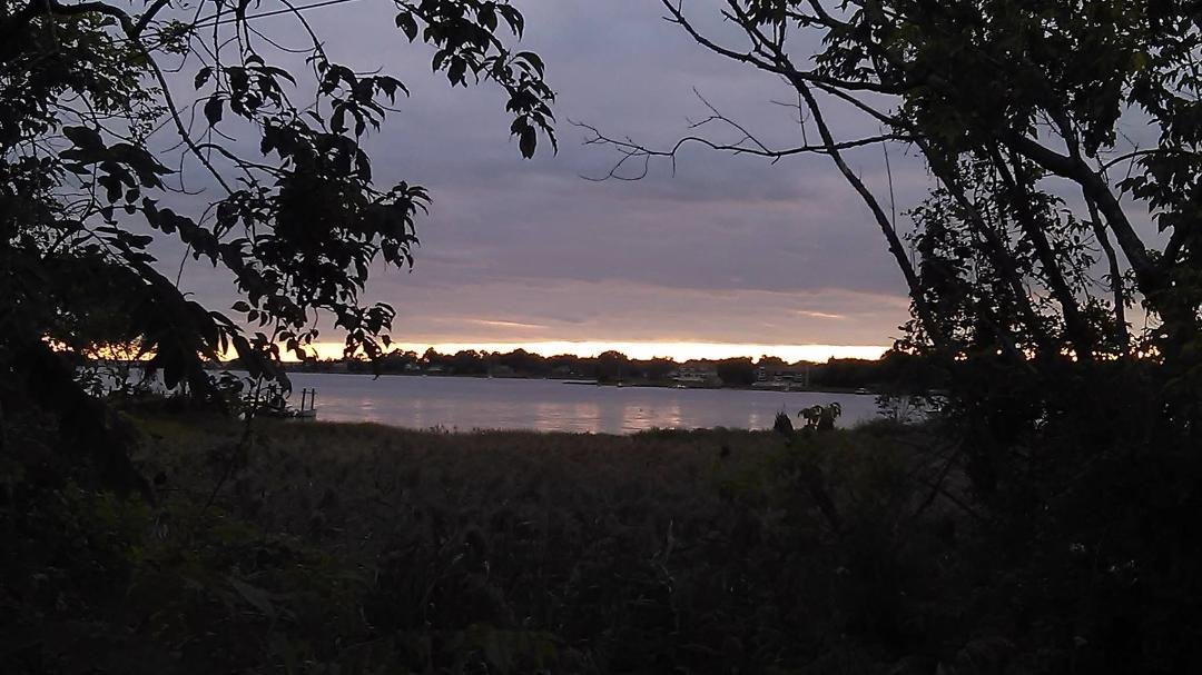 Always nice views on the bike path...