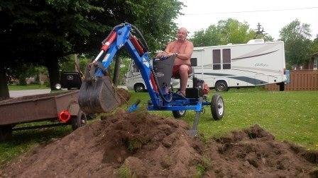 Playing with my toys to get the job done.