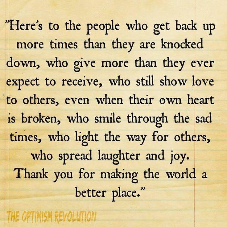 Here's a morning quote,to my fb family,relatives,my bishop,and wife,luv you
