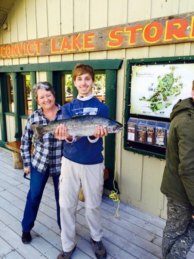 And to think I taught him everything he knows about fishing! Hey, what are Dads for?