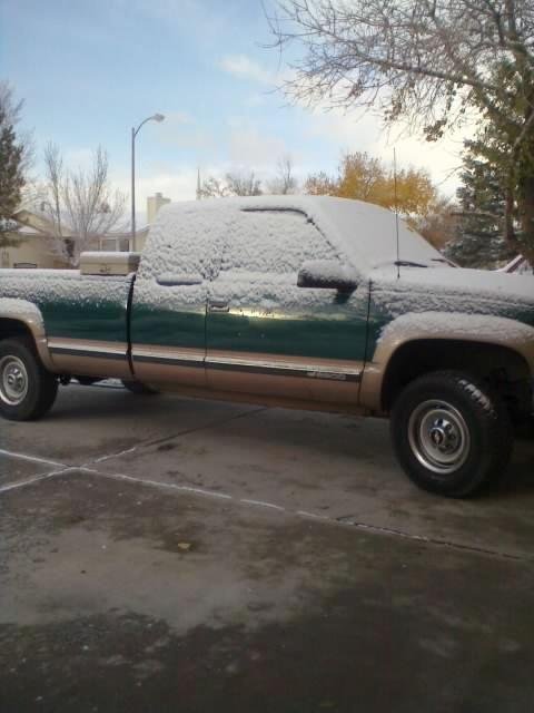 William Arthur Cook's album, Our First snow 11/21/2010 Not much More Later ?