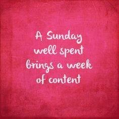 Sending contentment to all today and every day!