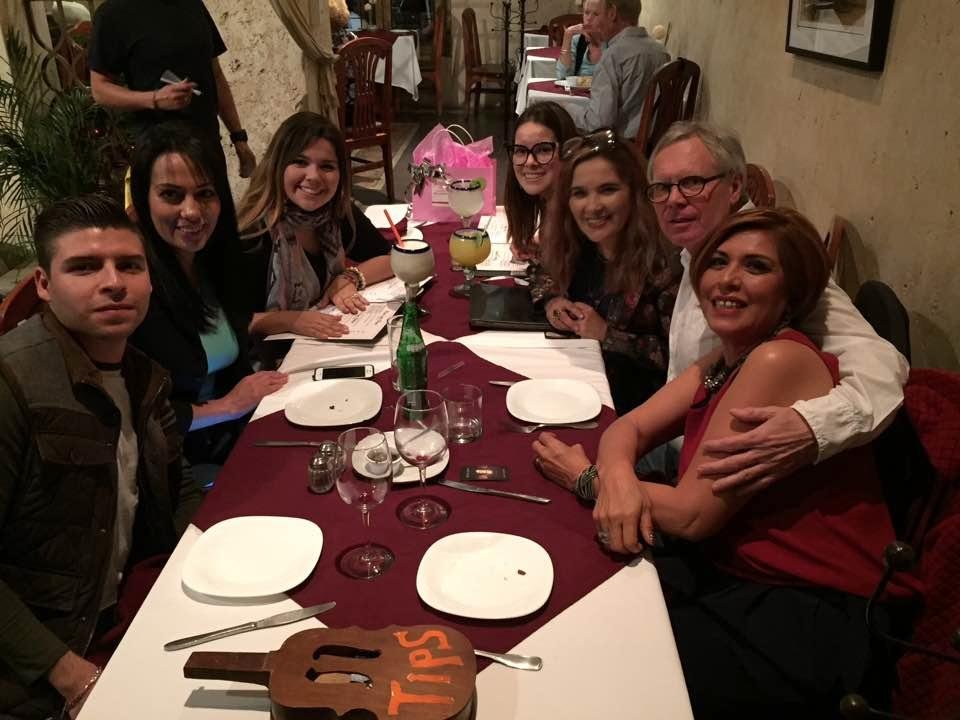 Dinner with friends last night at La Misión, probably the most beautiful restaurant Lakeside.