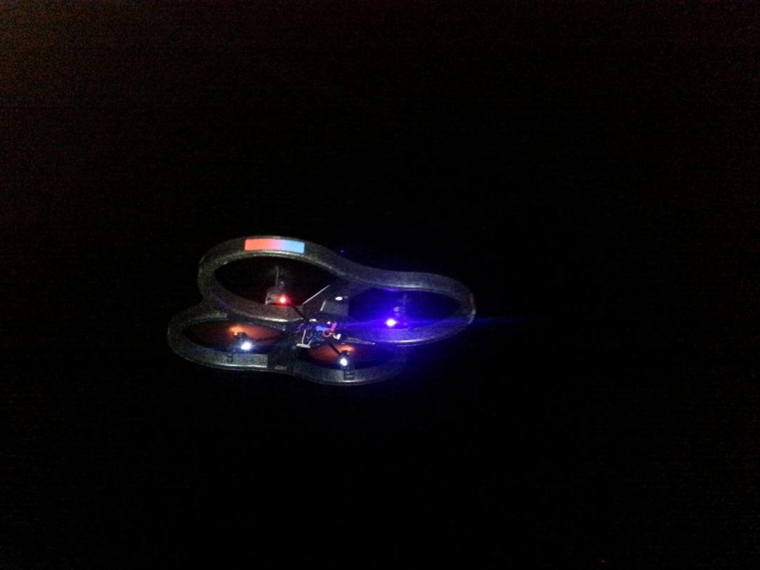 Drone at night