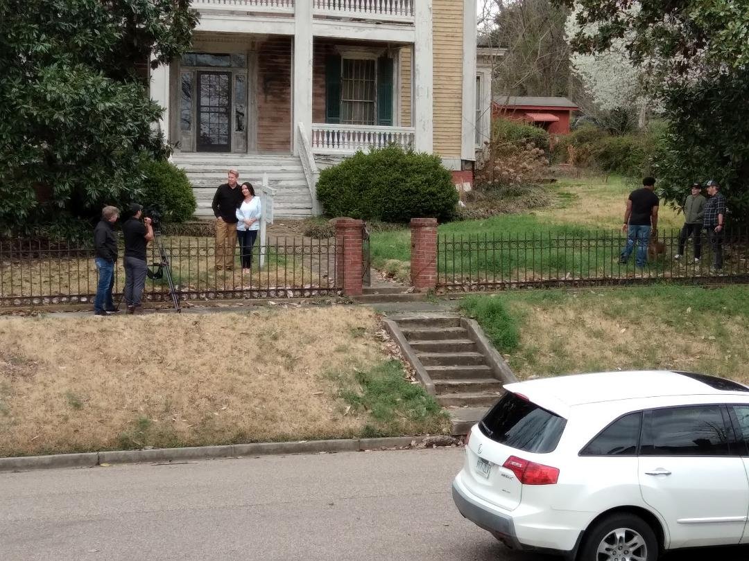So TV show is going to be remodeling house across the street from me