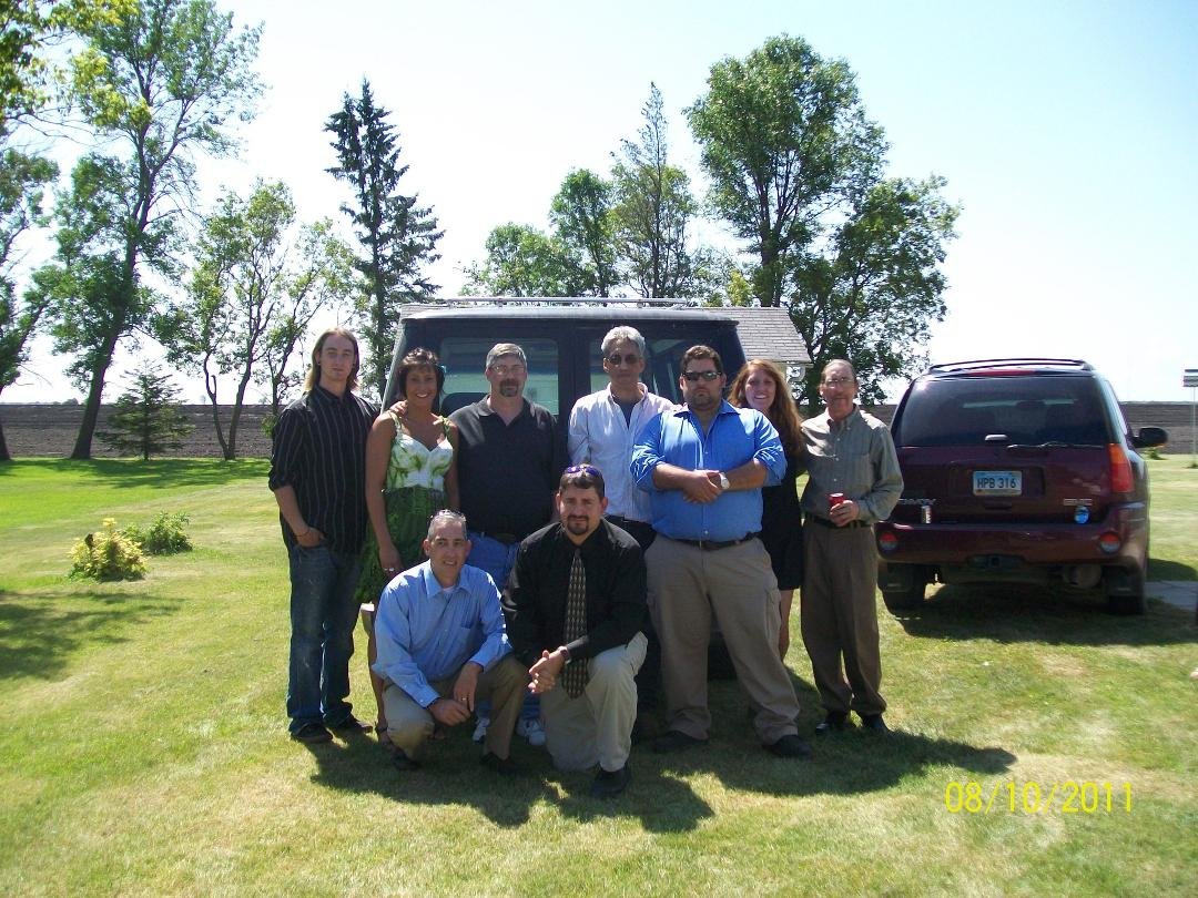 most of the Werre/Sandhofner cousins together for the first time in years.
