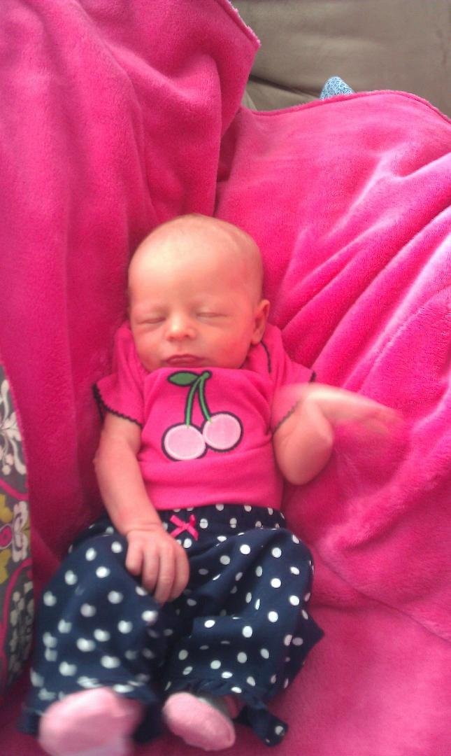 Addyson Jaelynn Schiess! Grandkids are the best :)