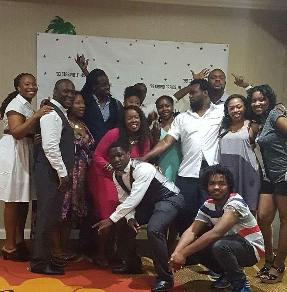 Blast from the past. Tyler lower bottom at Randle Family Reunion Fort Lauderdale/Miami Florida