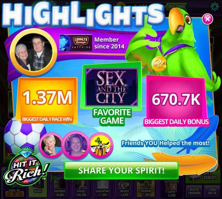 Mavis Laskowski's album, Hit It Rich! Casino Slots Photos