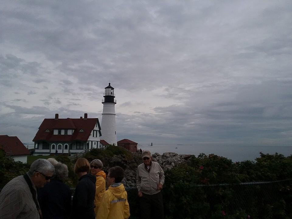 Portland Head Lighthouse- our side trip today took us to two lighthouses recommended by my friend in the US Coast Guard. This one and Cape Elizabeth which is located in Two Lights State Park... awesome structures!!!
