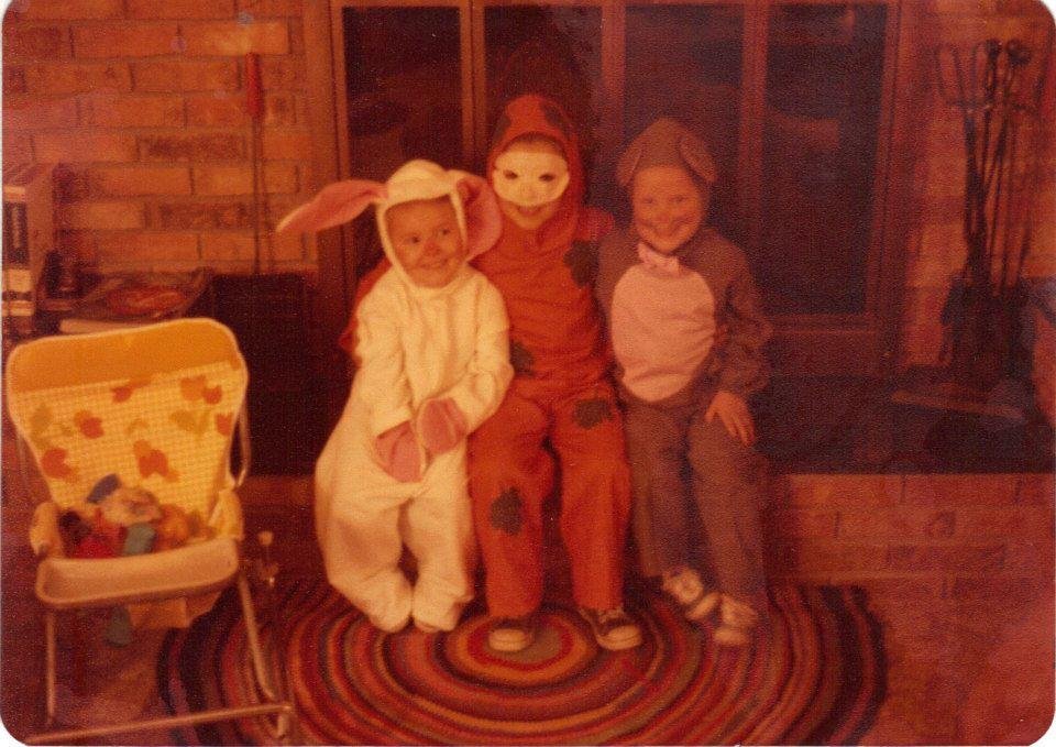 Halloween 1977 at the Piercy house in WV