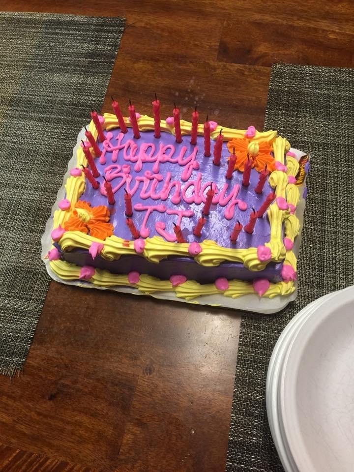 Since I'm working today the guys decide to get me a cake!! Thanks guys!! Station 103 rocks!