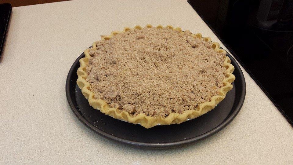 MaryBaker's Deep Dish Apple Pie. Yummy! One of many.