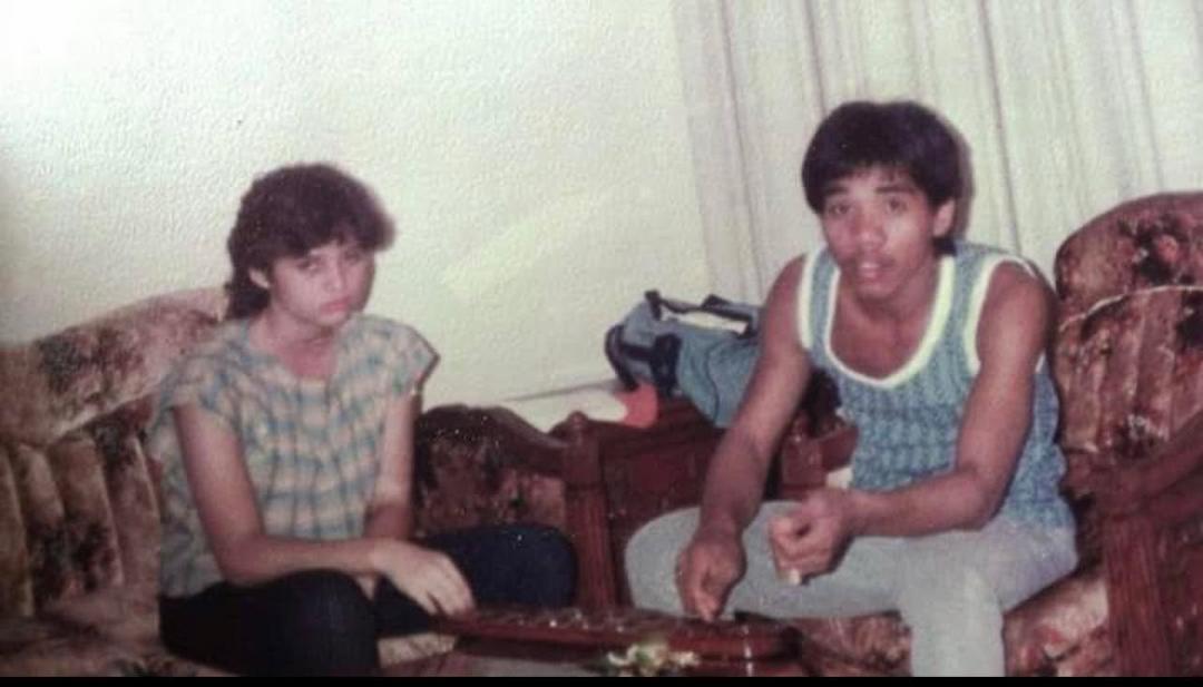 I was 15-16 yrs old with my cousin Erning. We’re in the Philippines. In my grandma Marcy’s house. I miss him. RIP my cousin
