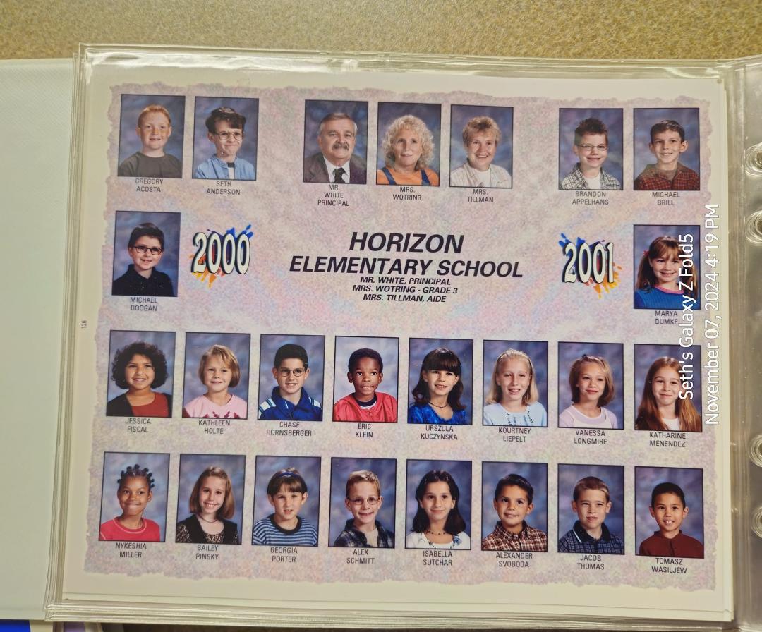 Horizon elementary school. 3rd grade.