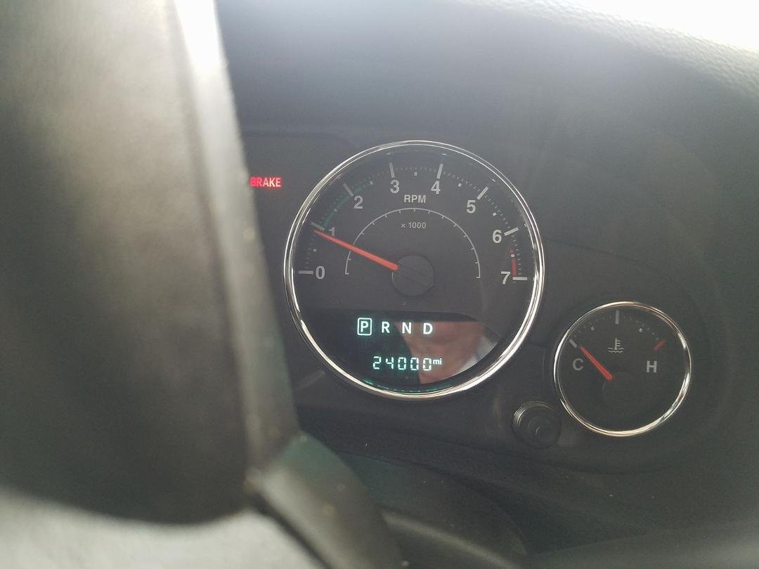 Got into the Jeep and noticed the mileage. Will have had it two years on May 14th. Been a great ride so far. Only disappointment has been not getting it on dirt often enough.