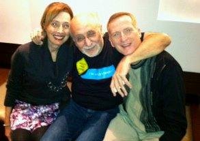 Sherry and Wayne with Pater Yarrow at Knight Theater in Charlotte. Please support Foundation for Respect Ability at www.xbullying.org