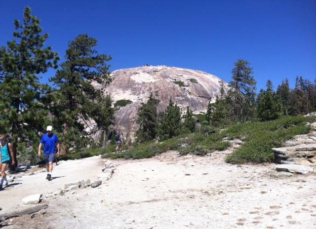Sentinel Dome - climbed to the top