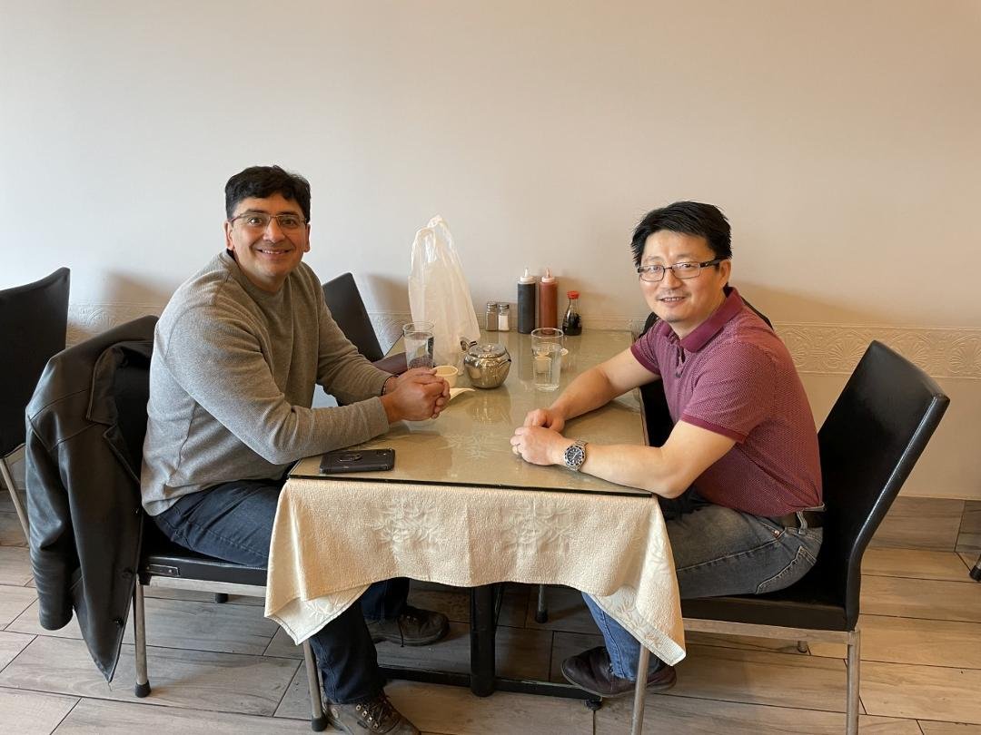 Great seeing my old friend Alex Albino Reyes for lunch in Edmonton. Thanks for the lunch. Next time I am in Ottawa, I'll make it a longer trip and give you a call.