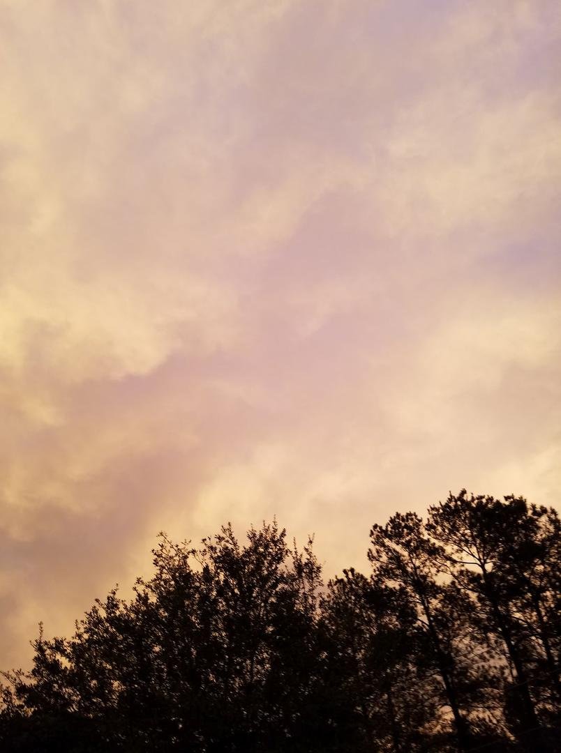 Awesome looking sky tonight!