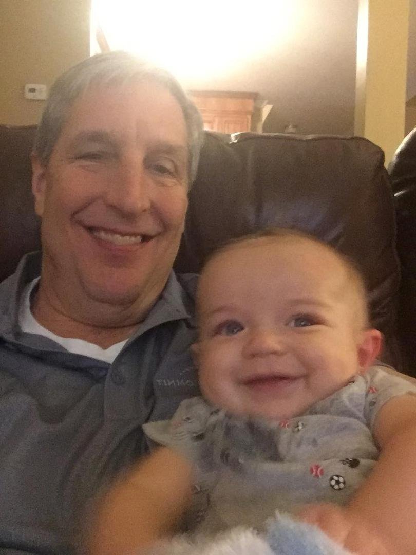 Watching the World Series with a buddy!