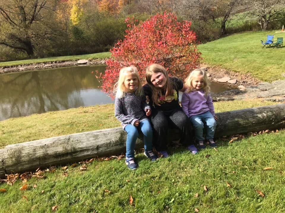 My three beautiful oldest granddaughters. Lots of fun!