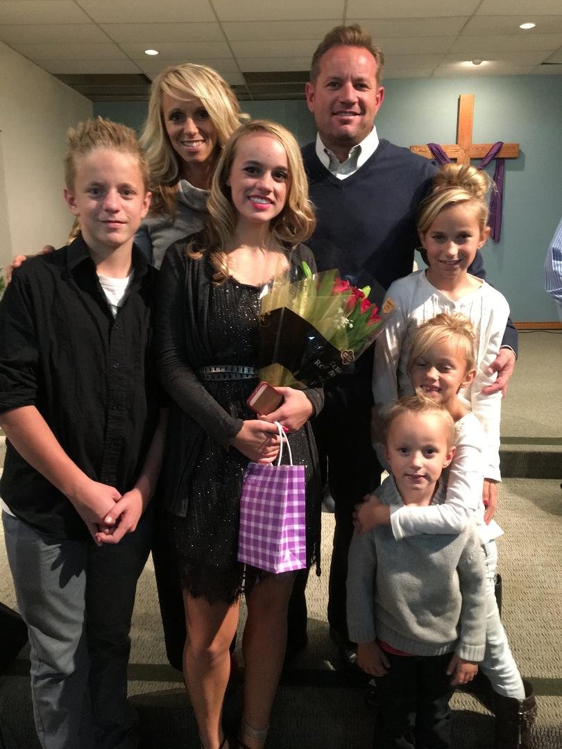Went to a recital this evening where we heard Taylor sing. Just a great evening -wish you could all have been there