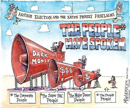 Let our voices be heard. One person, one vote.