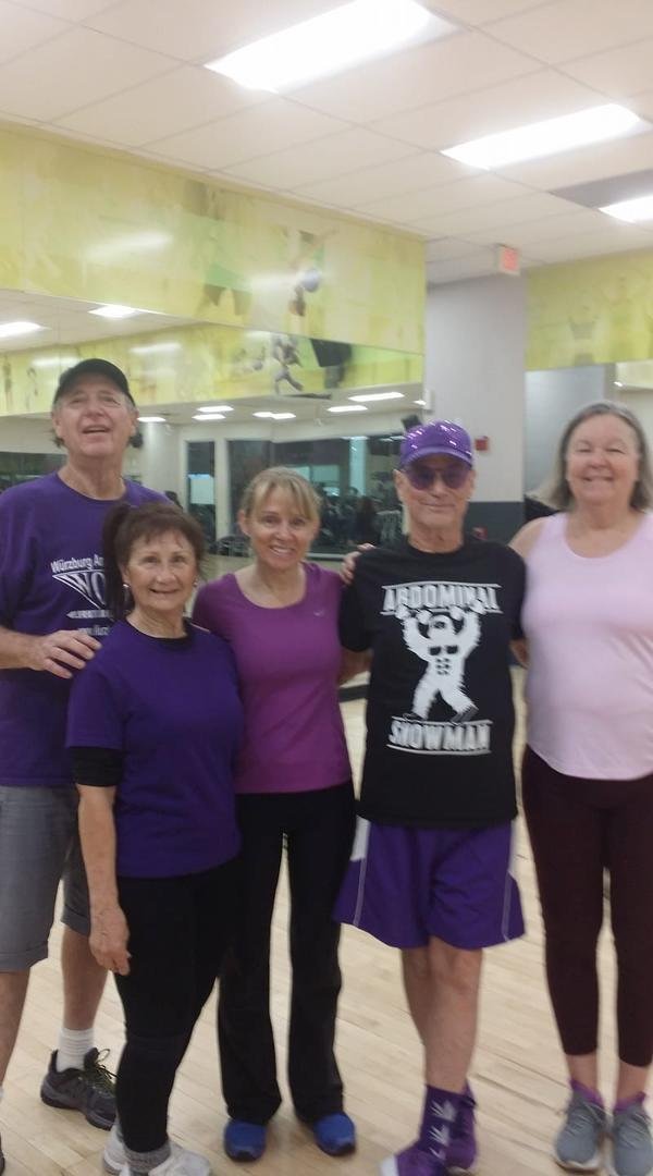 ZUMBA Friday's at 10:30 A.M. with the great Diana Dobbs Papworth. Along with a lot of other workout friends.