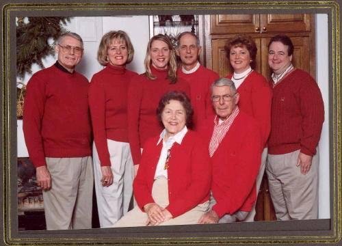Cole Family Christmas -2002 in MIchigan