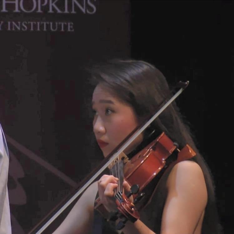 This beautiful young woman, Phoebe Hu, is a member of the church I attend. She is a viola virtuoso, amazing soprano, and a sweet soul. I love that she’s in my life.