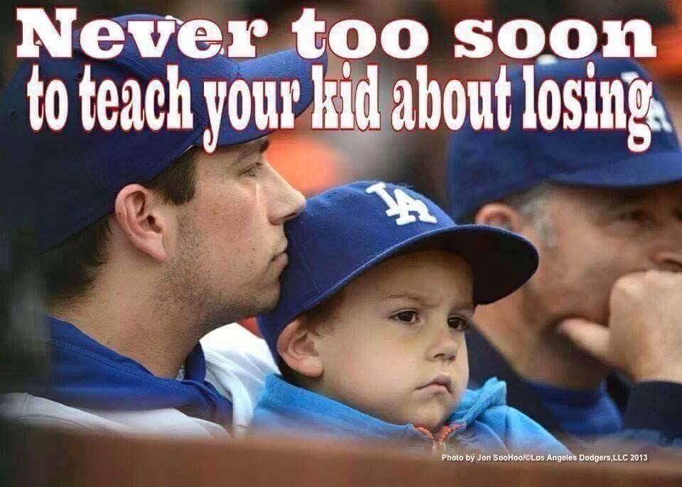 Never too young, guess the magic has come to an end.