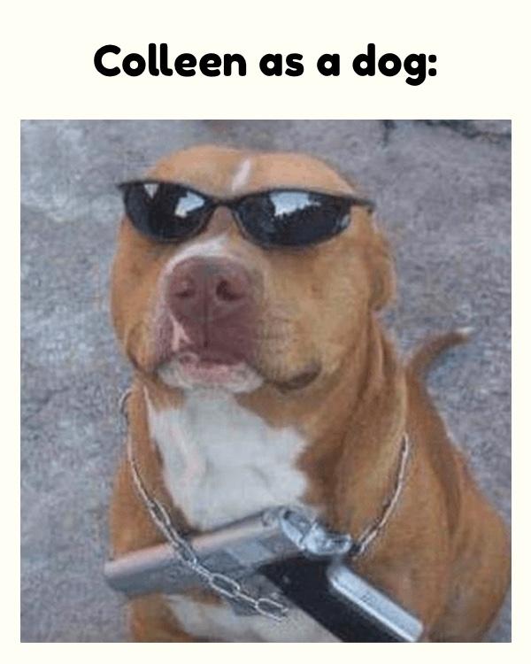Well, maybe the sunglasses but the only chain I would wear is a gold one!