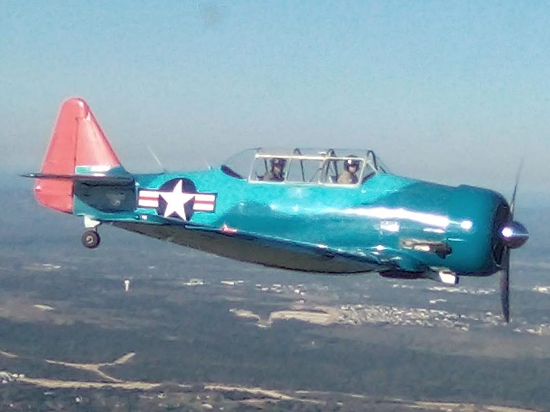 Our escort to Burnett.