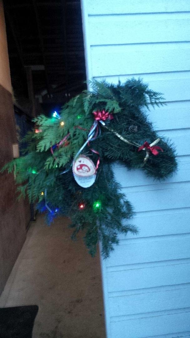 Silvia, bet you don't have one of these wreaths?