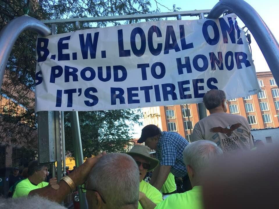 Attending St. Louis Labor Day Parade.