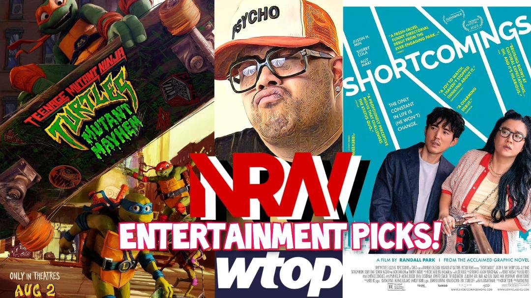 Have you seen 'Teenage Mutant Ninja Turtles: Mutant Mayhem' or 'Shortcomings' yet? Hear why they were my recent #entertainmentpicks on WTOP! Check out my thoughts from 103.5 WTOP-FM Radio on the radio replay on NRW! Listen