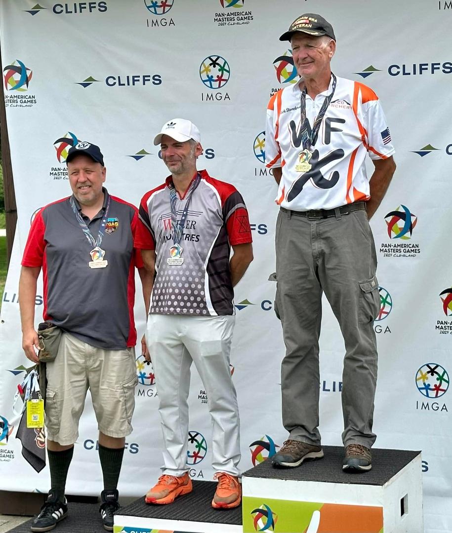 Pan _American Masters 2024 Cleavland Ohio
Rob Yanni
Silver medalist in Archery event.