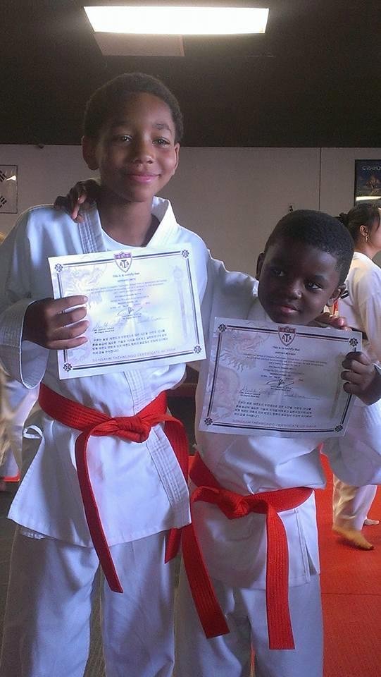 Jariayh and Jarod....the beginning for the Grandmasters......
