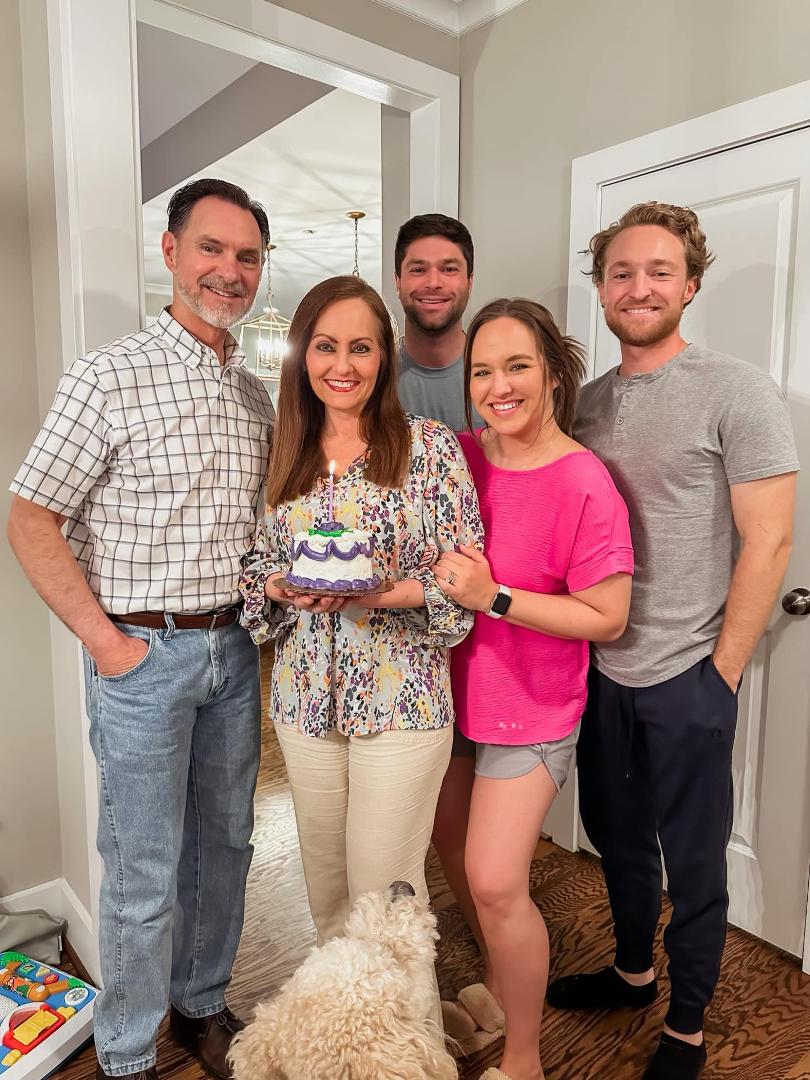 Happy belated birthday to our sweet Missy/Momma/Mimi! We were finally able to get everyone together to celebrate. We love you!!