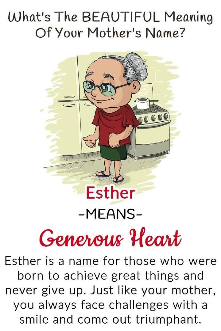 This is so true of our Mother!